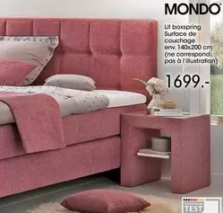 Lit Boxspring Surface De Couchage  offre à 1699€ sur Möbel Martin
