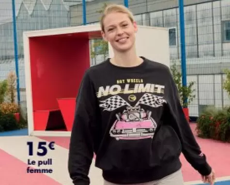 Pull Femme offre à 15€ sur Kiabi