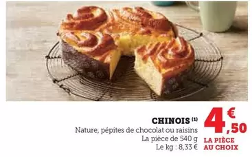 Chinois offre à 4,5€ sur Hyper U