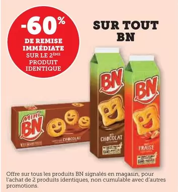 BN  offre sur Super U