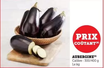 Aubergine offre sur Super U