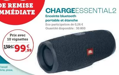 ChargeessentiaL2 offre à 99,99€ sur Hyper U