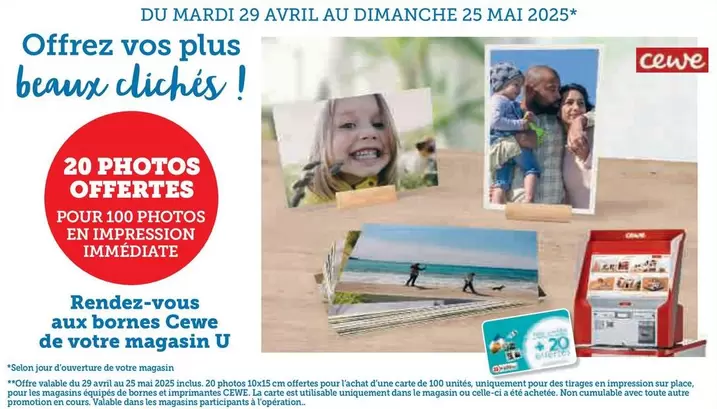 U - Rendez-vous Aux Borres Cewe De Votre Magasin offre sur Hyper U