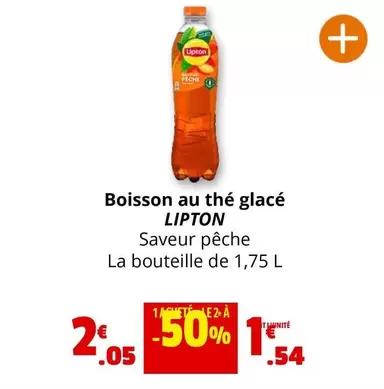 Lipton - Boisson Au Thé Glacé offre à 2,05€ sur Coccinelle Express