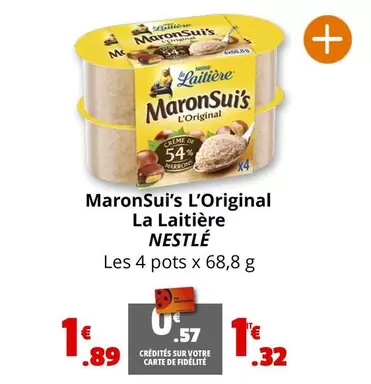 Nestlé - Maronsui's L'Original  offre à 1,89€ sur Coccinelle Supermarché