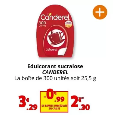 Canderel - Edulcorant Sucralose offre à 2,3€ sur Coccinelle Supermarché
