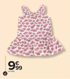 Robe Bébé offre à 9,99€ sur Carrefour Contact