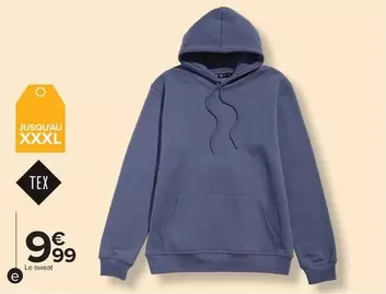 Sweat Garçon offre à 9,99€ sur Carrefour Contact