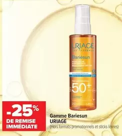 Uriage - Gamme Bariesun offre sur Carrefour Contact