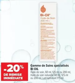 Bi-Oil - Gamme De Soins Spécialisées offre sur Carrefour Contact