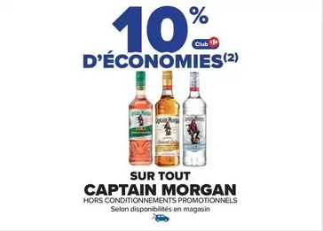Captain Morgan - Sur Tout offre sur Carrefour Contact