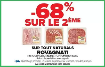 Rovagnati - Sur Tout Naturals offre sur Carrefour City