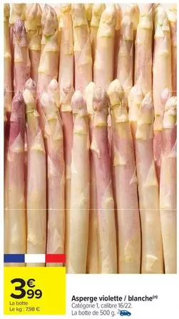 Asperge Violette offre à 3,99€ sur Carrefour City