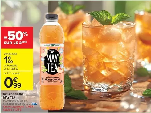 May Tea - Infusion De Thé offre à 1,99€ sur Carrefour City