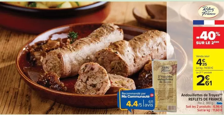 Reflets de France - Anduillettes De Trous offre à 4,35€ sur Carrefour Market