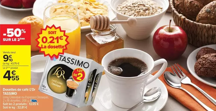 Tassimo - Desodorante De Café offre à 9,4€ sur Carrefour Market