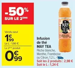 Infusion De The offre à 1,99€ sur Carrefour Market