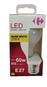 Warm White offre sur Carrefour Drive