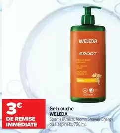 Weleda - Gel Douche offre sur Carrefour Drive