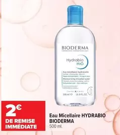 Bioderma - Eau Micellaire Hydrabio offre sur Carrefour Drive