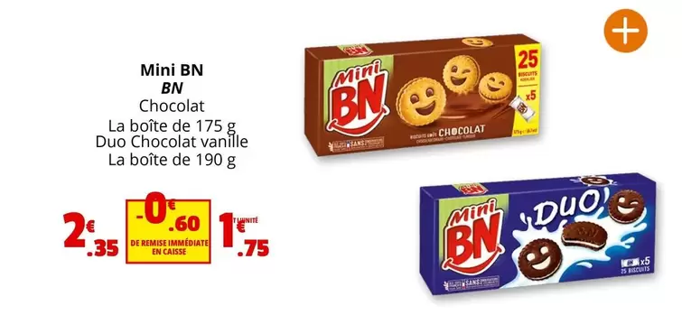 BN Chocolat - Mini Bn Chocolat offre à 1,75€ sur Coccimarket