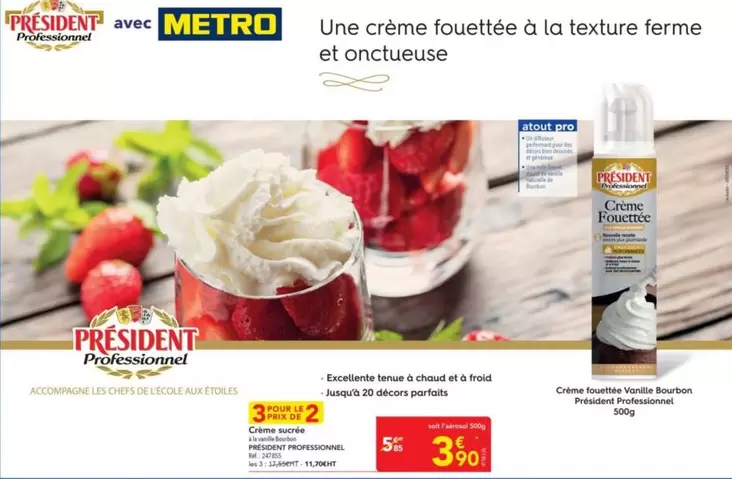 Metro - Président Avec offre sur Metro