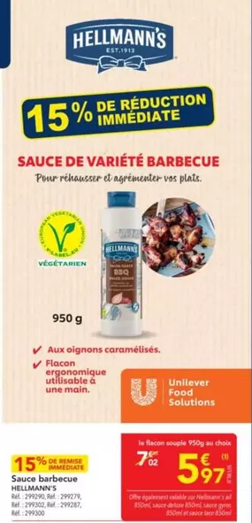 Na! - Sauce De Variete Barbecue offre à 5,97€ sur Metro
