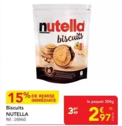 Nutella - Biscuits offre à 2,97€ sur Metro