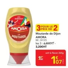 Amora - Moutarde De Dijon offre à 1,07€ sur Metro
