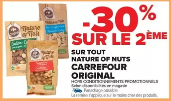 Carrefour - Sur Tout Nature Of Nuts offre sur Carrefour Express