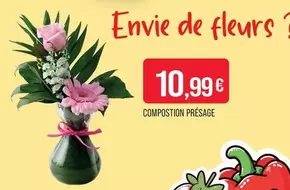Composition Présage offre à 10,99€ sur Supermarché Match