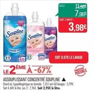 Soupline - Assouplissant Concentré offre à 3,98€ sur Supermarché Match
