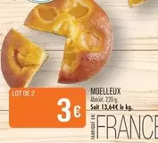 Moelleux offre à 3€ sur Supermarché Match