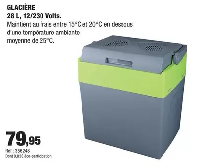 Glacière  offre à 79,95€ sur Autobacs