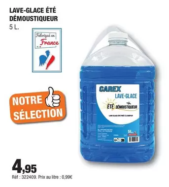 Carex - Lave-Glace Été Démoustigueur offre à 4,95€ sur Autobacs