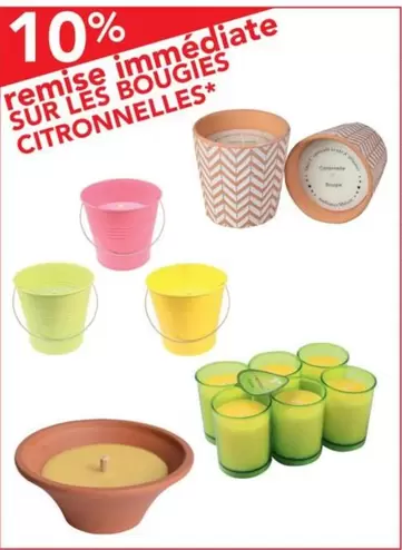 Sur Les Citronnelles offre sur Metro