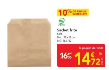 Kraft - Sachet Frite offre à 14,72€ sur Metro