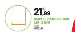 Cap Nature - Trapeze Pour Portique offre à 21,99€ sur JouéClub