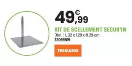 Trigano - Kit De Scellement Secur'in offre à 49,99€ sur JouéClub