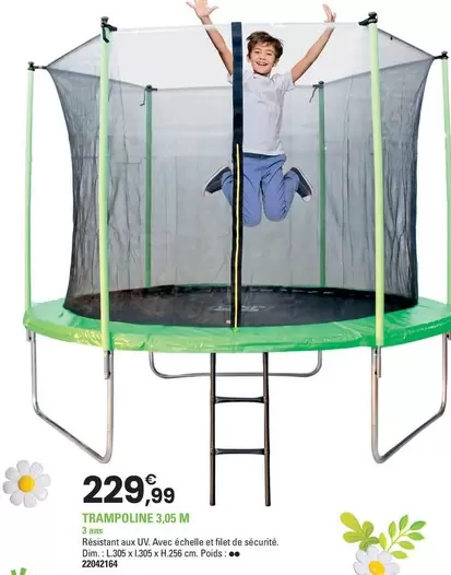 Cap Sport - Trampoline offre à 229,99€ sur JouéClub
