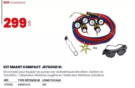 GCE - Kit Smart Compact Jetsoud Si offre à 299€ sur Au Forum du Bâtiment