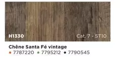 Chêne Santa Fé Vintage offre sur Dispano