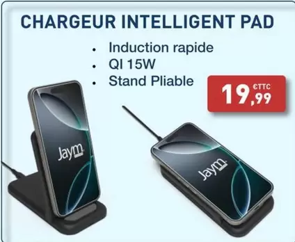 Chargeur Intelligent Pad offre à 19,99€ sur Bureau Vallée