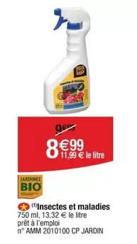 Insectes Et Maladies offre à 8,99€ sur Cora