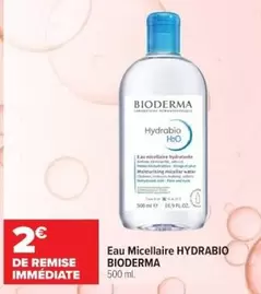 Bioderma - Eau Micellaire Hydrabio offre sur Cora