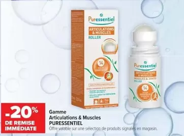 Puressentiel - Gamme Articulations & Muscles offre sur Cora