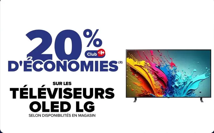 LG - Sur Les Téléviseurs Oled offre sur Carrefour City