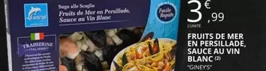 Gineys - Fruits De Mer En Persillade, Sauce Au Vin Blanc offre à 3,99€ sur E.Leclerc