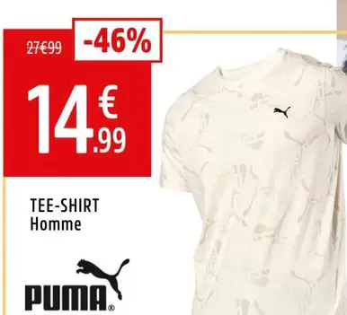 Tee-shirt Homme offre à 14,99€ sur Intersport