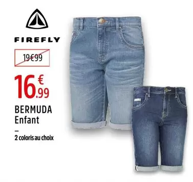 Firefly - Bermuda Enfant offre à 16,99€ sur Intersport